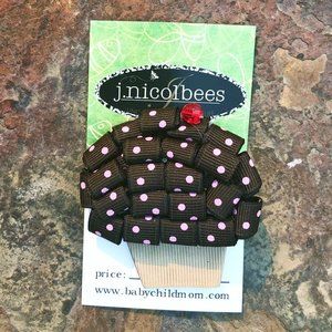 Chocolate Cupcake Hair Clippie! *NWT* SO cute!!!